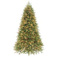 PULEO ASIA LIMITED 314-AIG-75C6 Christmas Tree, 7.5 ft H, Asheville Fir Family, UL Direct Plug, Clear Lights Bulb 