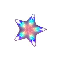 Hometown Holidays 57301 Star Light Decor, 19-1/2 in L, LED Bulb, Pack of 10 